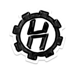 Hack logo doodle